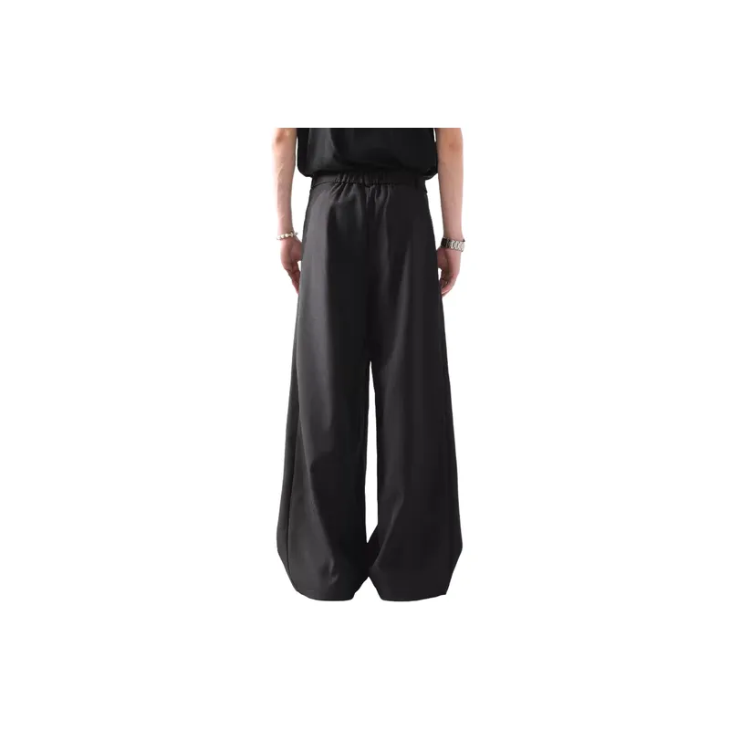 Loose Basics Suit Trousers-3