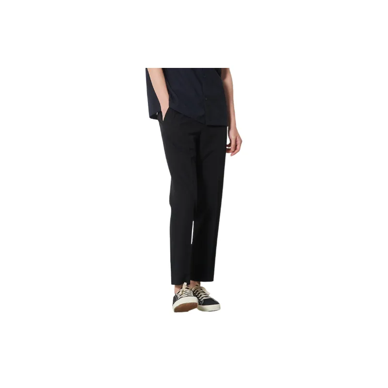 Casual Loose Blended Synthetic Fabrics Suit Trousers-0