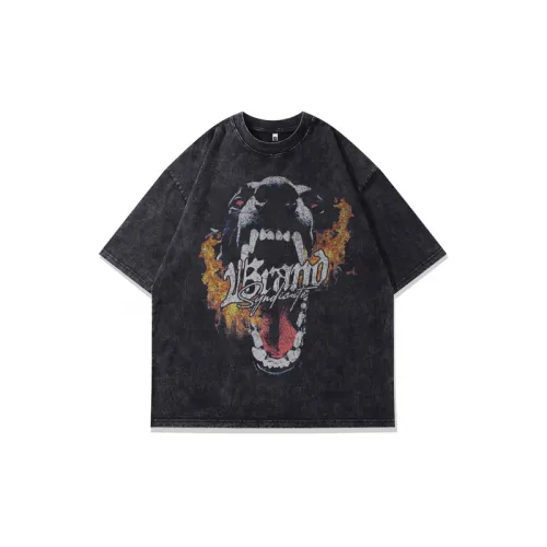 Hip Hop Doberman Dog Retro T shirt