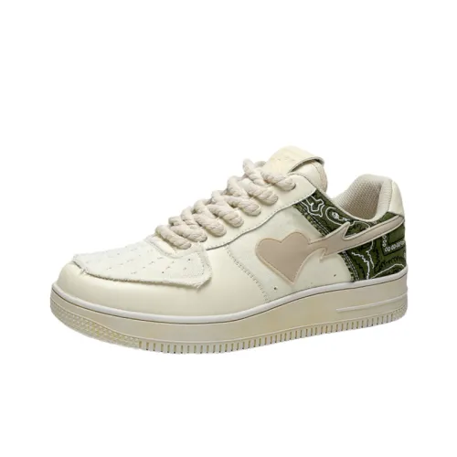 Breathable Canvas Love Sneakers