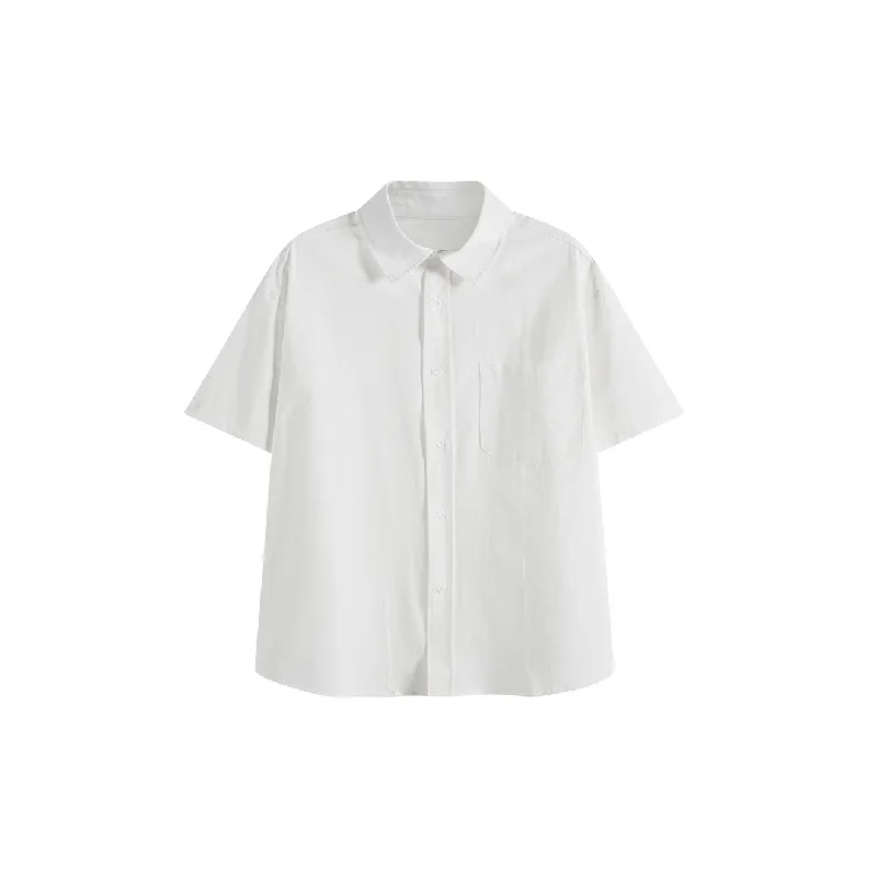Casual Loose 100% Cotton Shirt-4