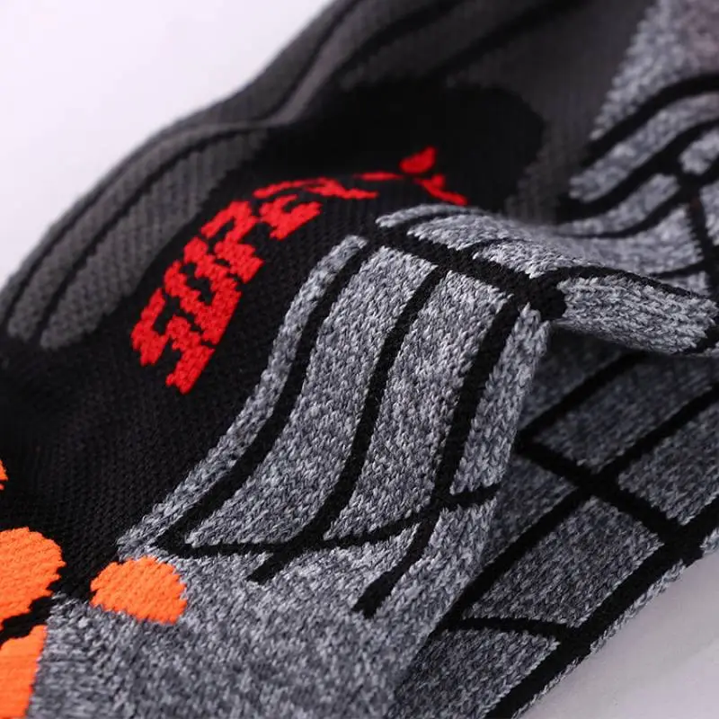 Funky Breathable Lycra Mid Calf Sock-2