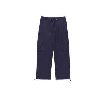 Retro Simple Loose Cargo Pants