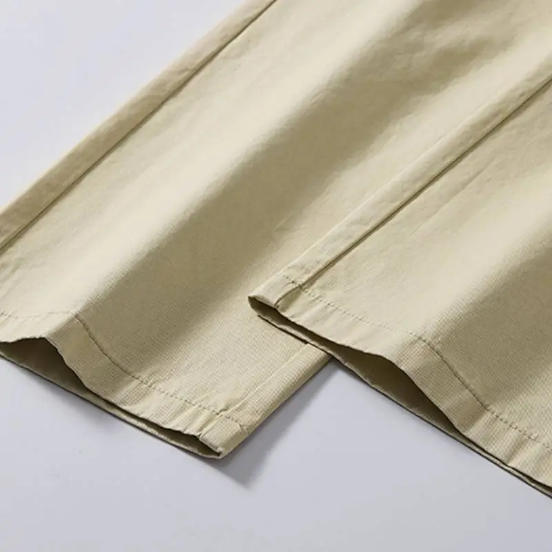 Fashionable Breathable Cotton Casual Pants-7