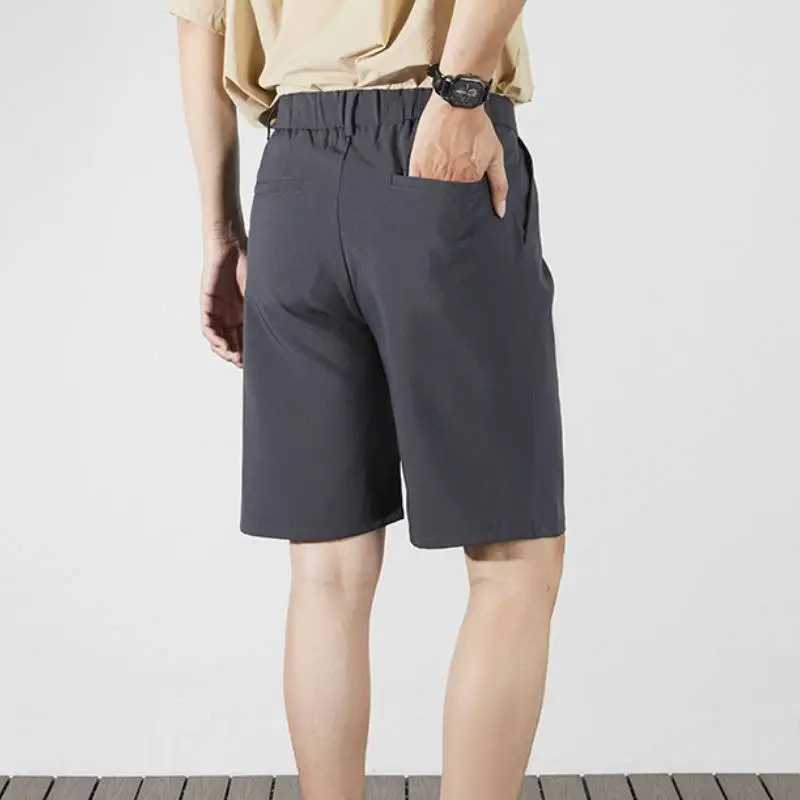 Sporty Basics Polyester Casual Shorts-6