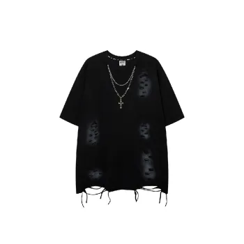 Street Loose Cotton T Shirt