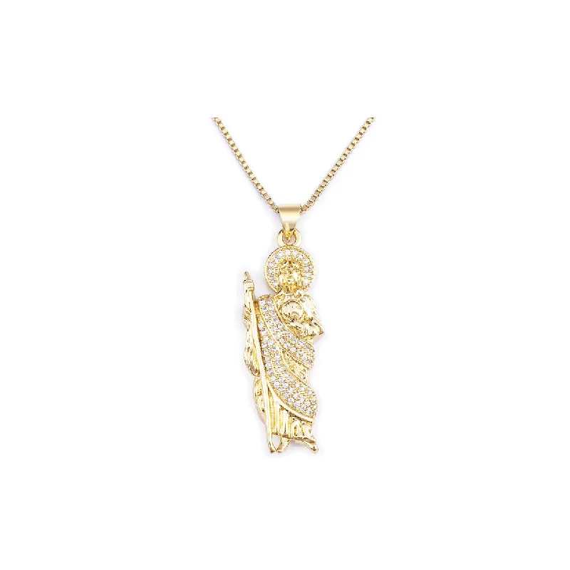 Skull Pendant Necklace-2