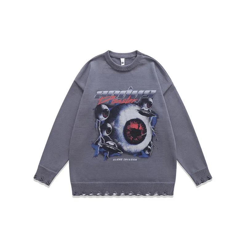 Retro Crewneck Sweater-2