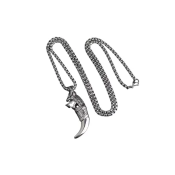 Trendy Wolf Tooth Necklace