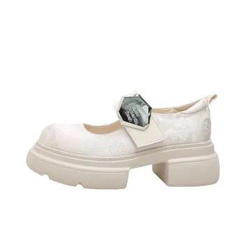 Funky Floral Mary Jane Shoes