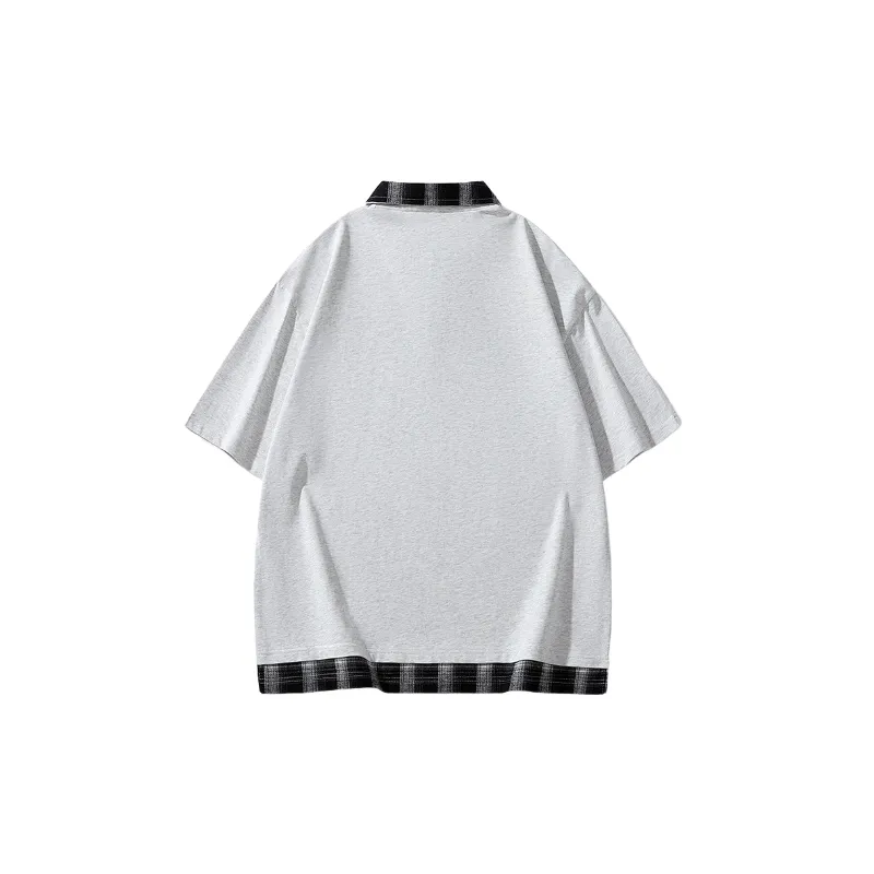 Casual Loose Polyester T Shirt-11