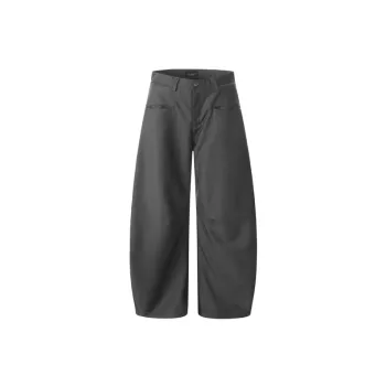 Retro Casual Suit Trousers