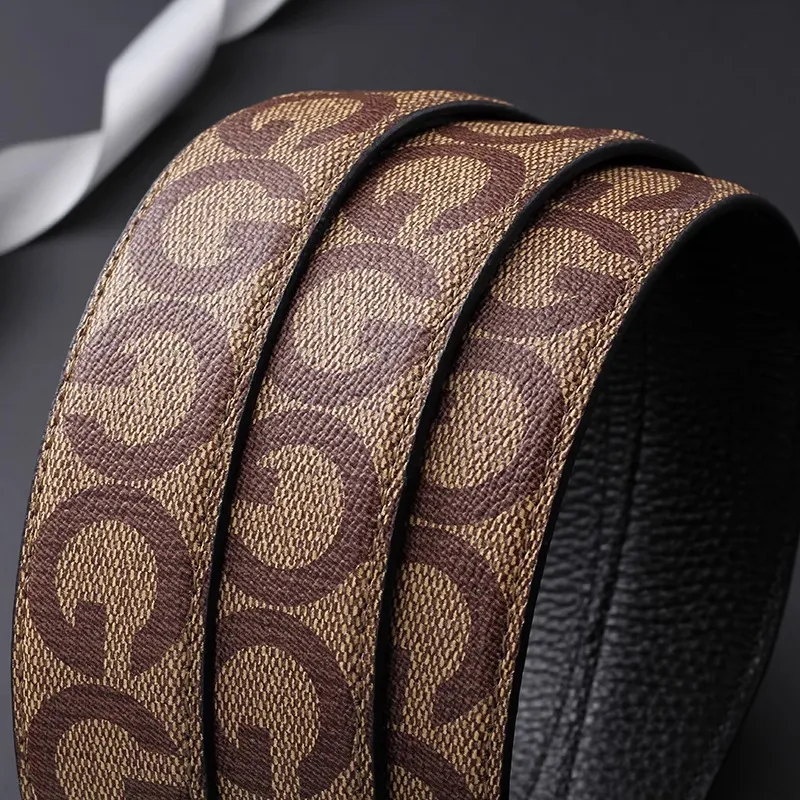 Fashionable Simple Leather Belt-2