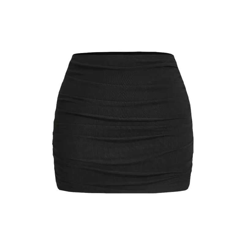 Fashionable Sexy Milk Fiber Casual Skirt Women-0