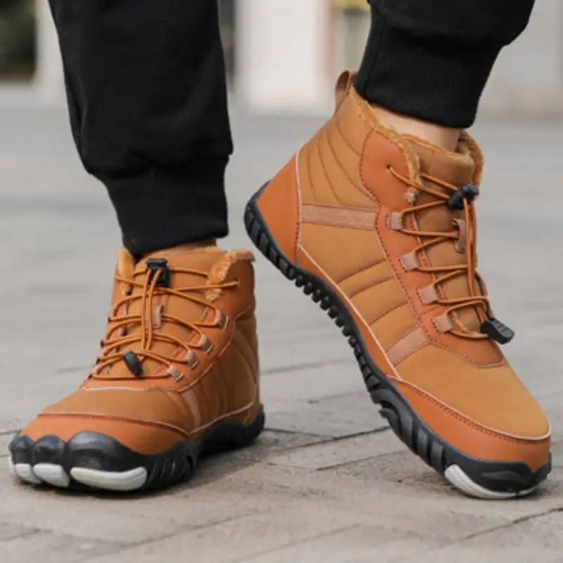 Warming Waterproof Hiking Shoes-6