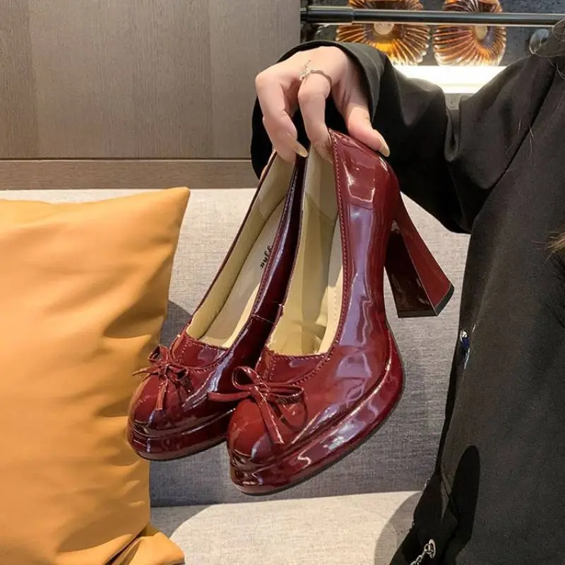 Retro Fashionable Mary Jane Shoes-2