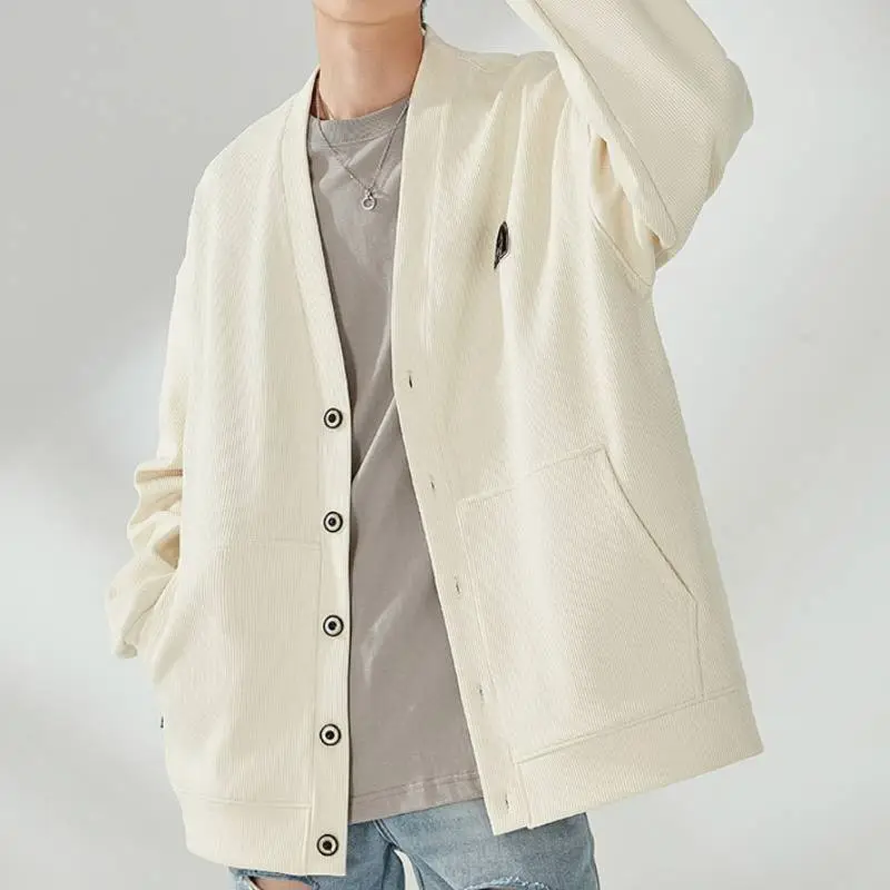 Casual Loose Wool Blend Fabric Knitwear-9