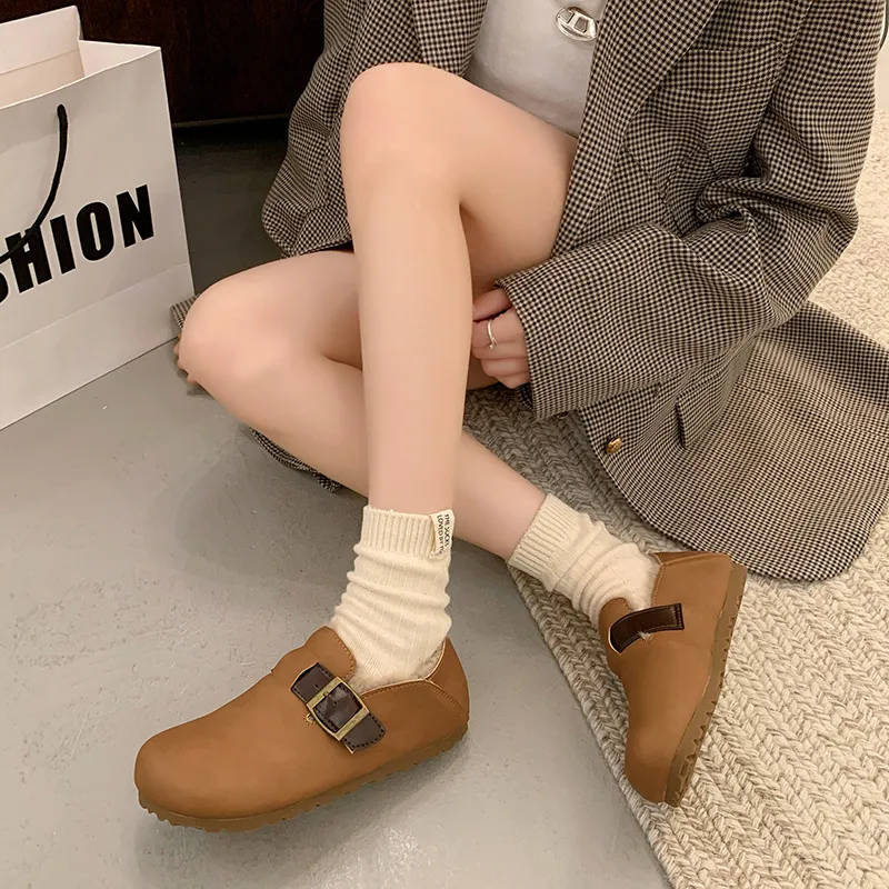 Retro Warming Cotton Shoes-5
