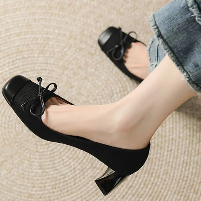 Retro Butterfly High Heels-2