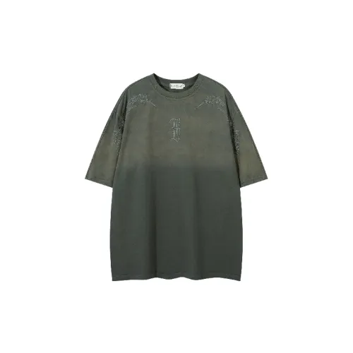 Fashionable Ombre 100% Cotton T Shirt