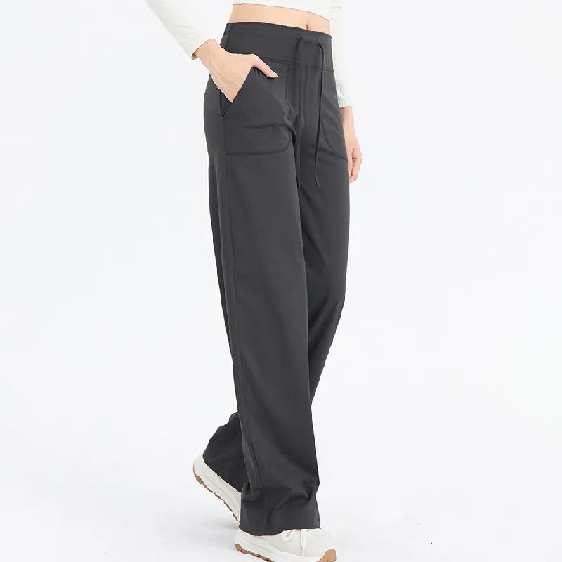 Loose Straight Leg Jeans Women-2