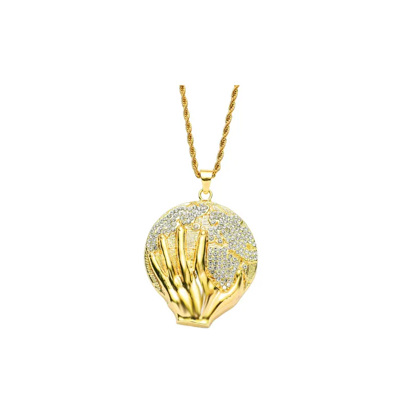 Hip Hop Pendant Necklace-0