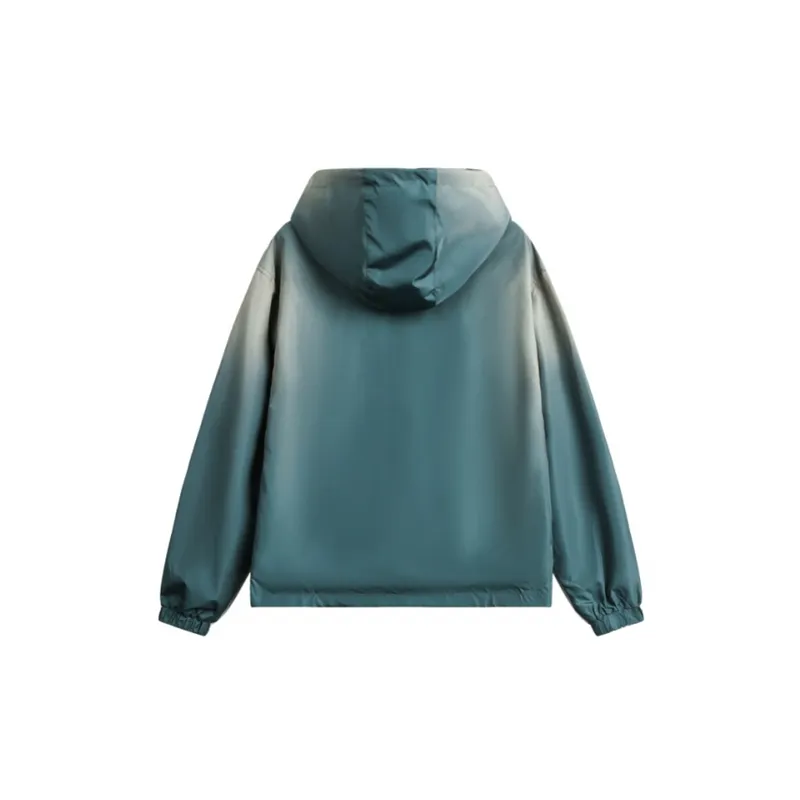 Retro Mountain Loose Gradient Outdoor Hooded Jacket-4