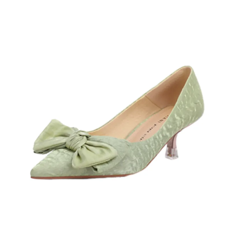 Retro Simple Funky High Heels-5
