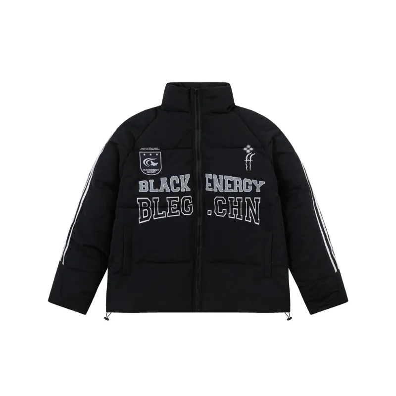 New Street Fashion Loose Thickened Embroidered Style Cotton padded Jacket-0