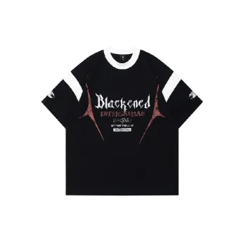 Casual Loose Combed Cotton T Shirt