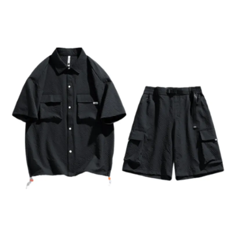 Quick Drying Shorts And T Shirt Set-4