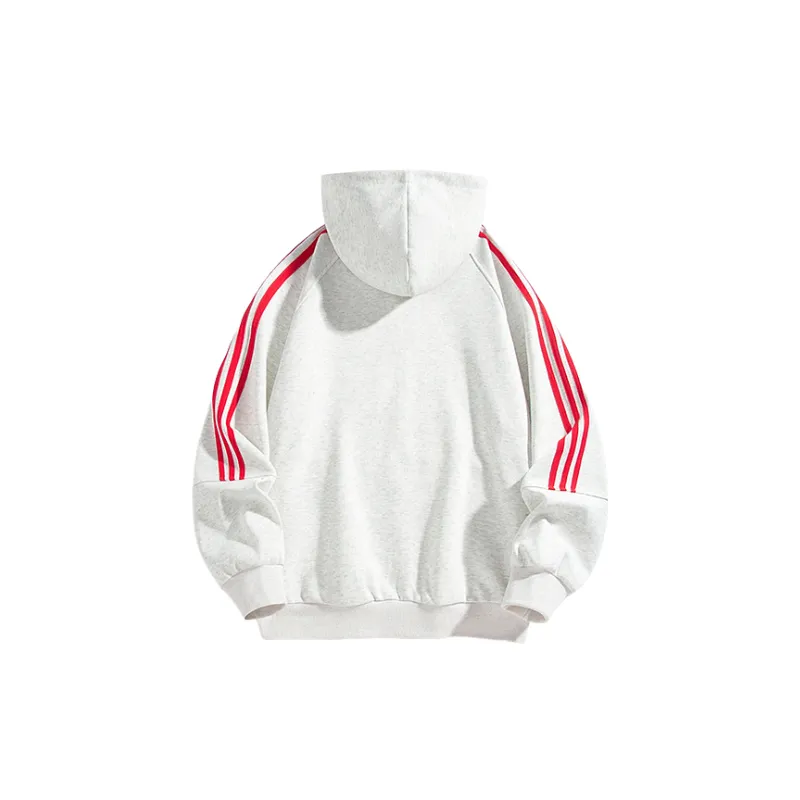Casual Striped Polyester Sweatshirt-9