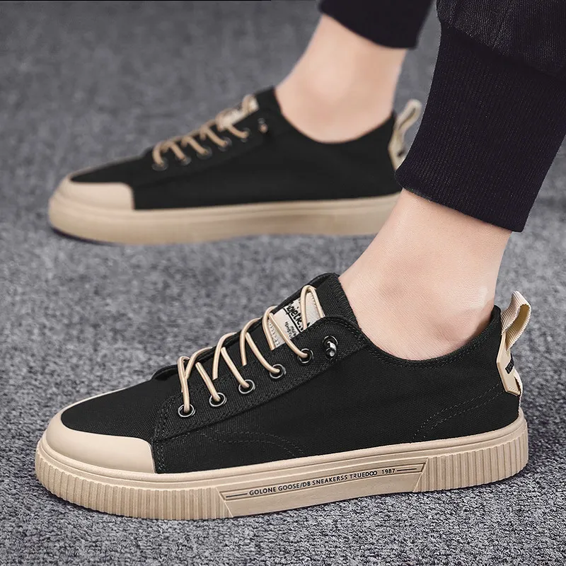 Breathable Casual Canvas Shoes-1