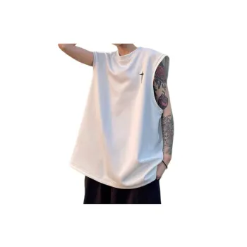 Embroidered Sleeveless Vest