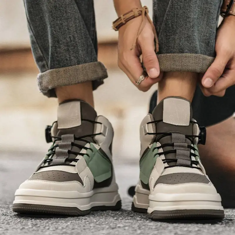 Fashionable Simple Skateboarding Shoes-8