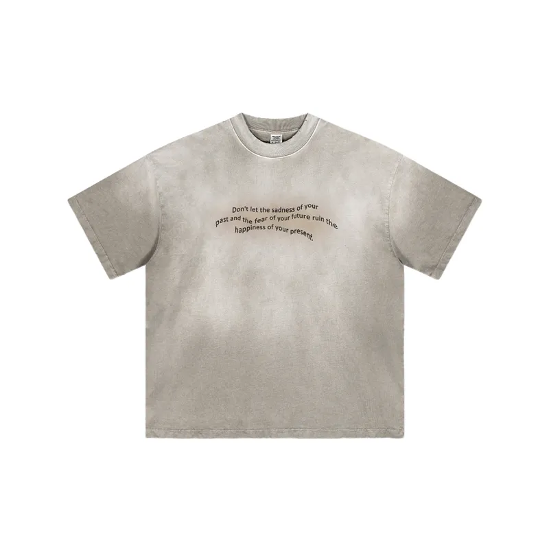 Retro Street Cotton T Shirt-4