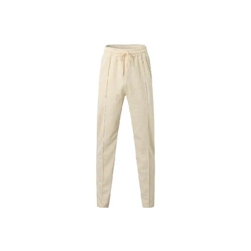 Sporty Simple Polyester Casual Pants
