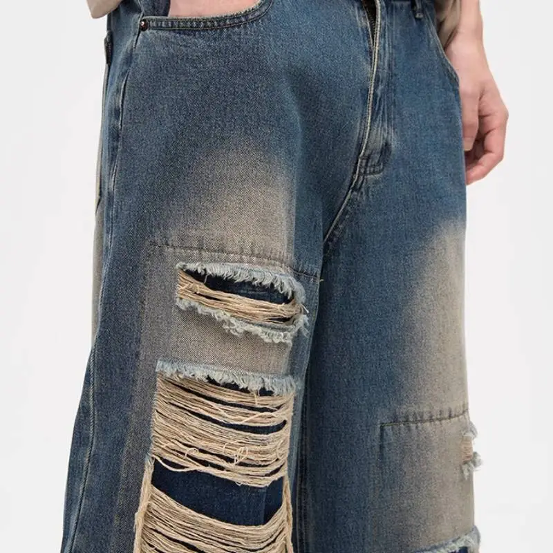 Fashionable Simple Jeans-3