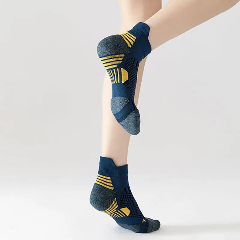 Sporty Breathable Cotton Socks-7