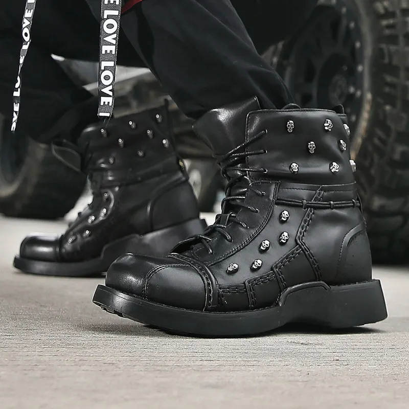 Casual Waterproof Warming Martin Boot-1