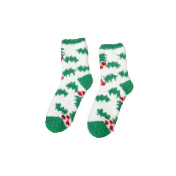 Simple Warm Microfiber Mid Calf Sock
