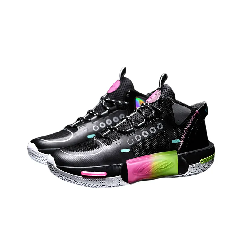 Breathable Hollow Mesh Basketball Shoes-5