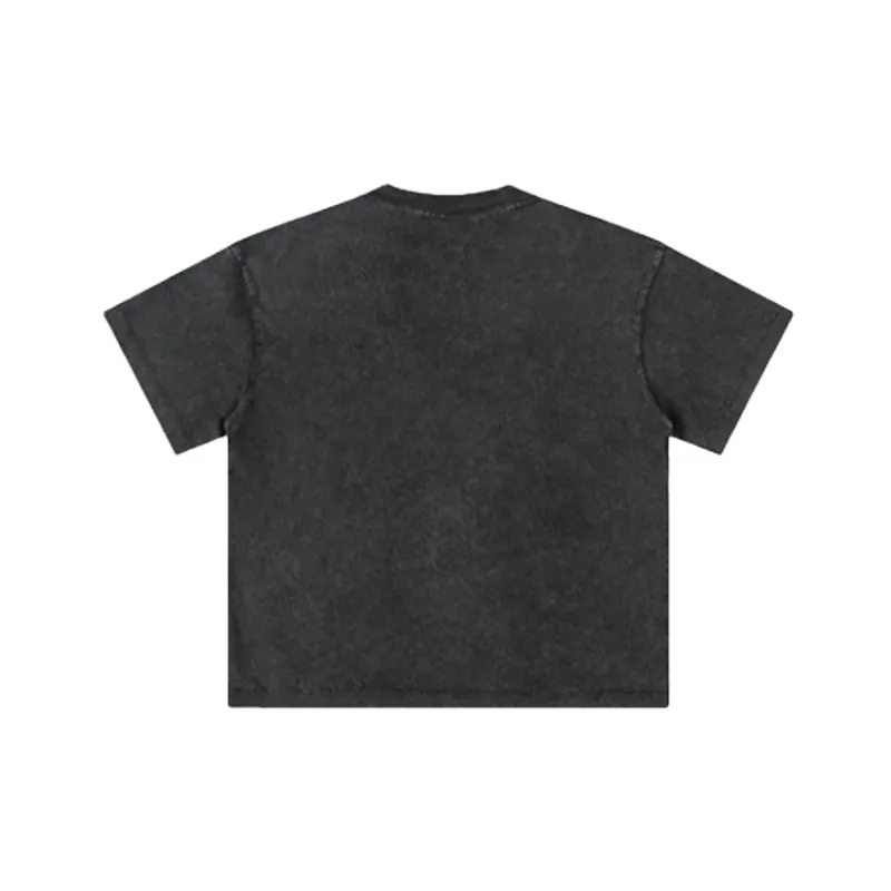 Fashionable Simple 100% Cotton T Shirt-5