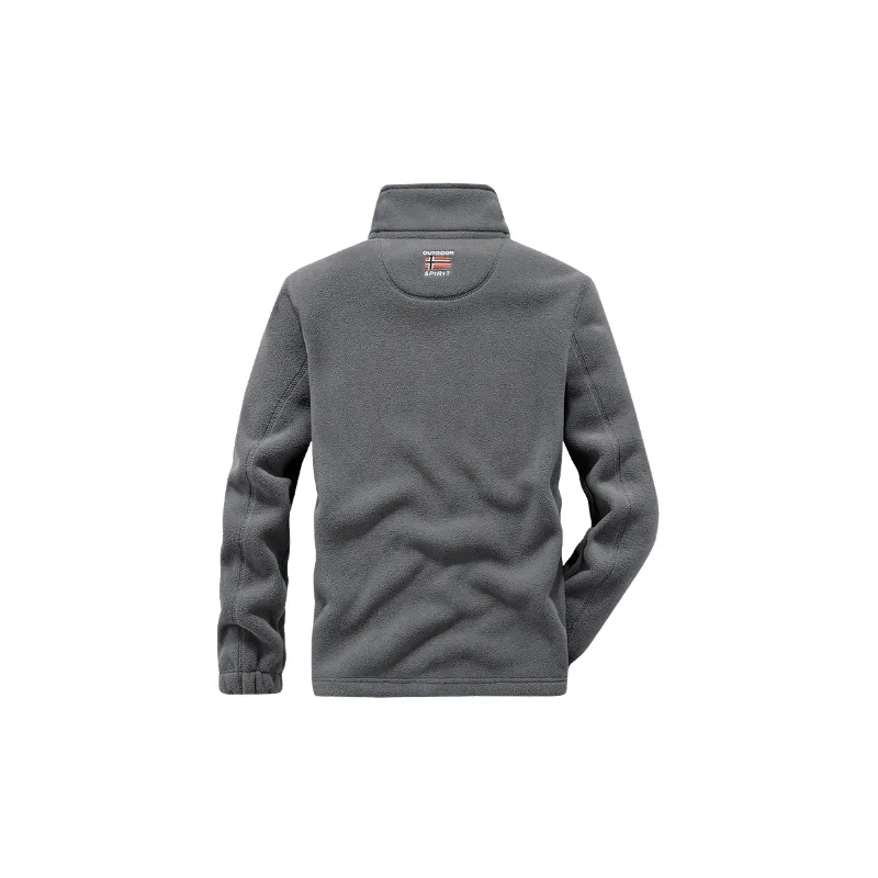 Simple Basics Blended Synthetic Fabrics Jacket-1