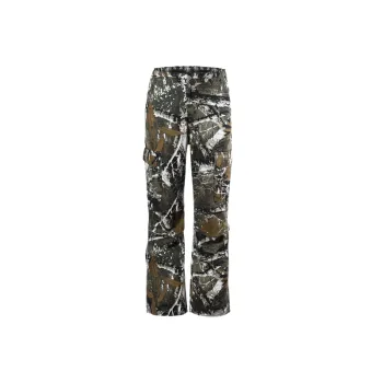 Washed Camo Cargo Pants