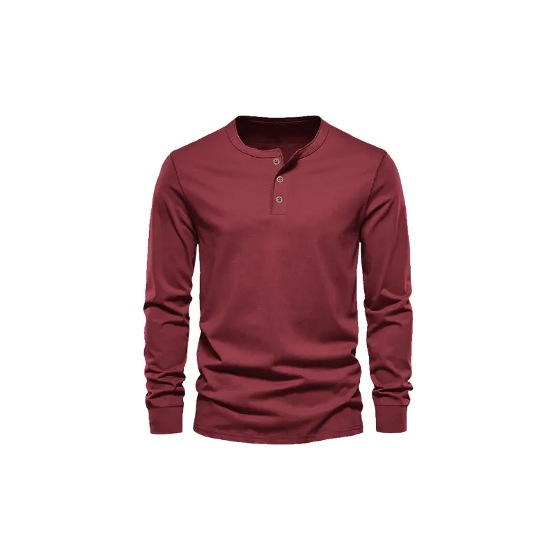 Casual Simple Bird's Eye Fabric T Shirt-2