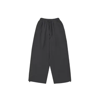 Retro Plain Casual Pants