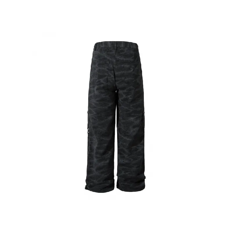 Fashion Loose Cargo Pants-1