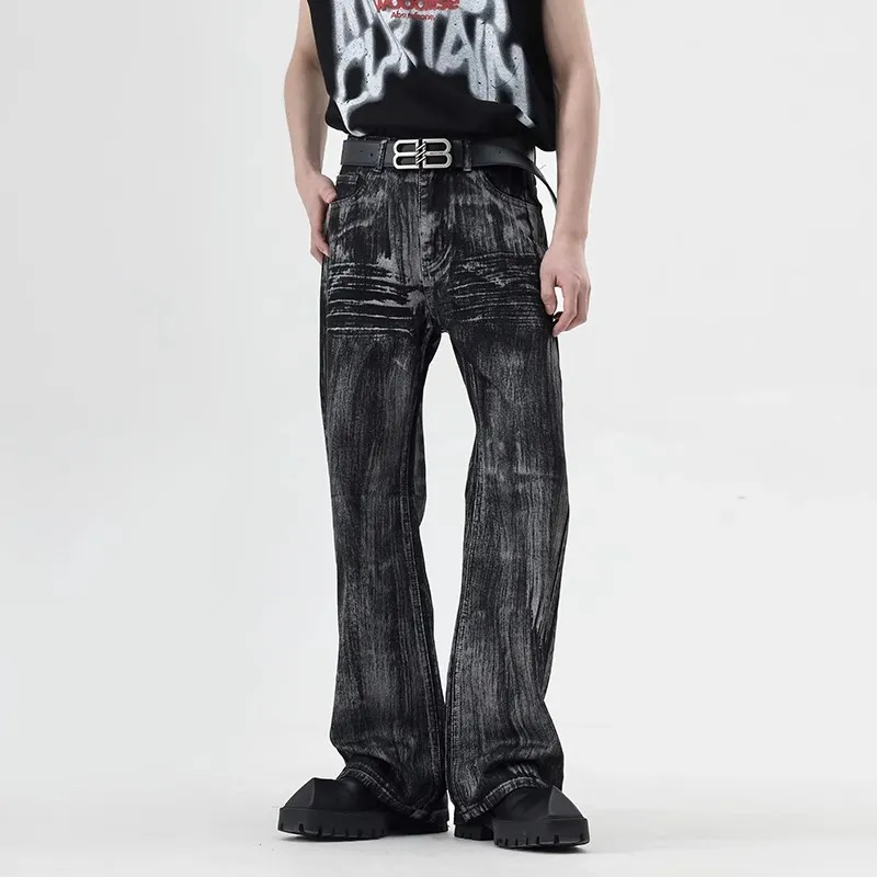 Washed Tie Dye Jeans-2