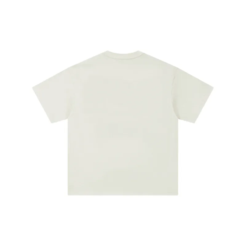 Fashionable Loose 100% Cotton T Shirt-9